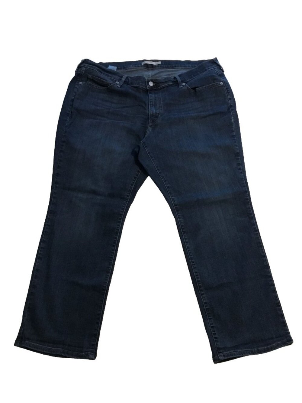 Levi's - Classic Straight Jeans - Dark Wash Denim - Women's Plus Size 20W (S)